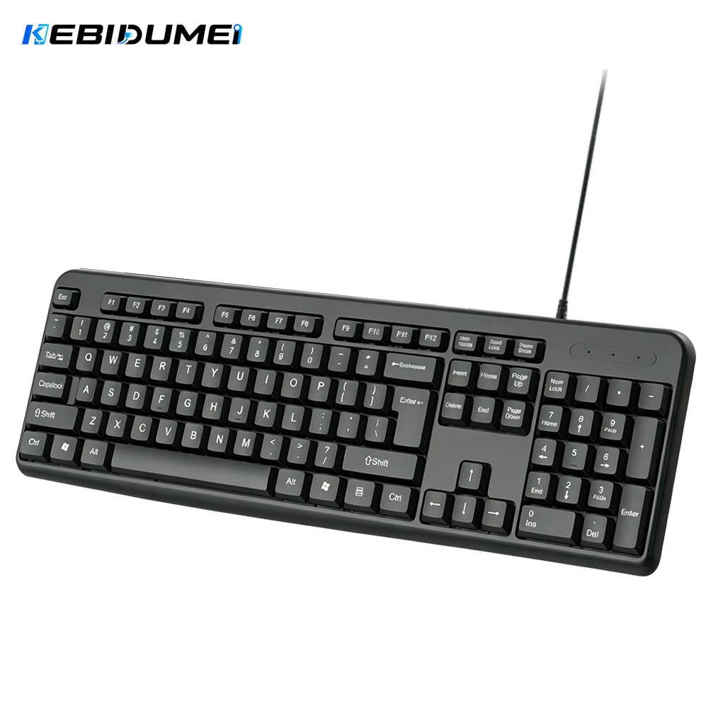 Gaming Keyboard And Mouse Set - لوحة مفاتيح KEBIDUMEI سلكية بمنفذ USB،
