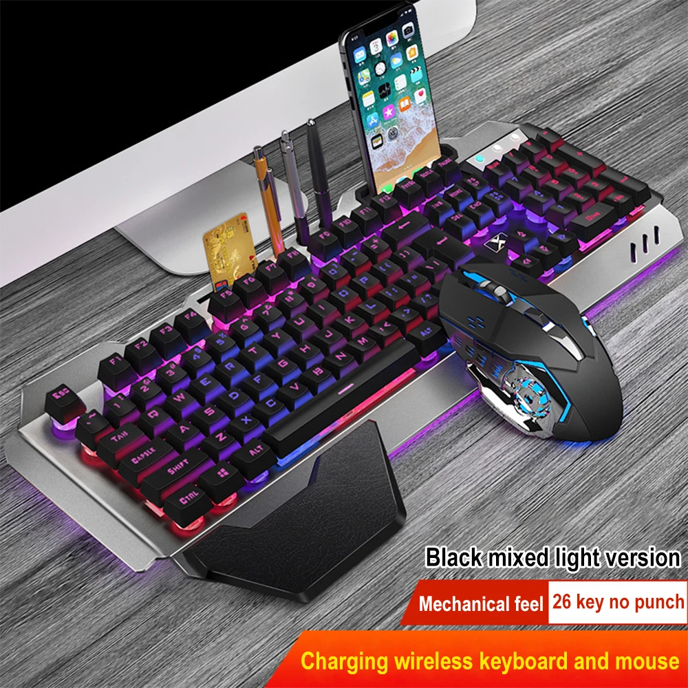 Gaming Keyboard And Mouse Set - K680 لوحة مفاتيح وماوس لاسلكي قابل