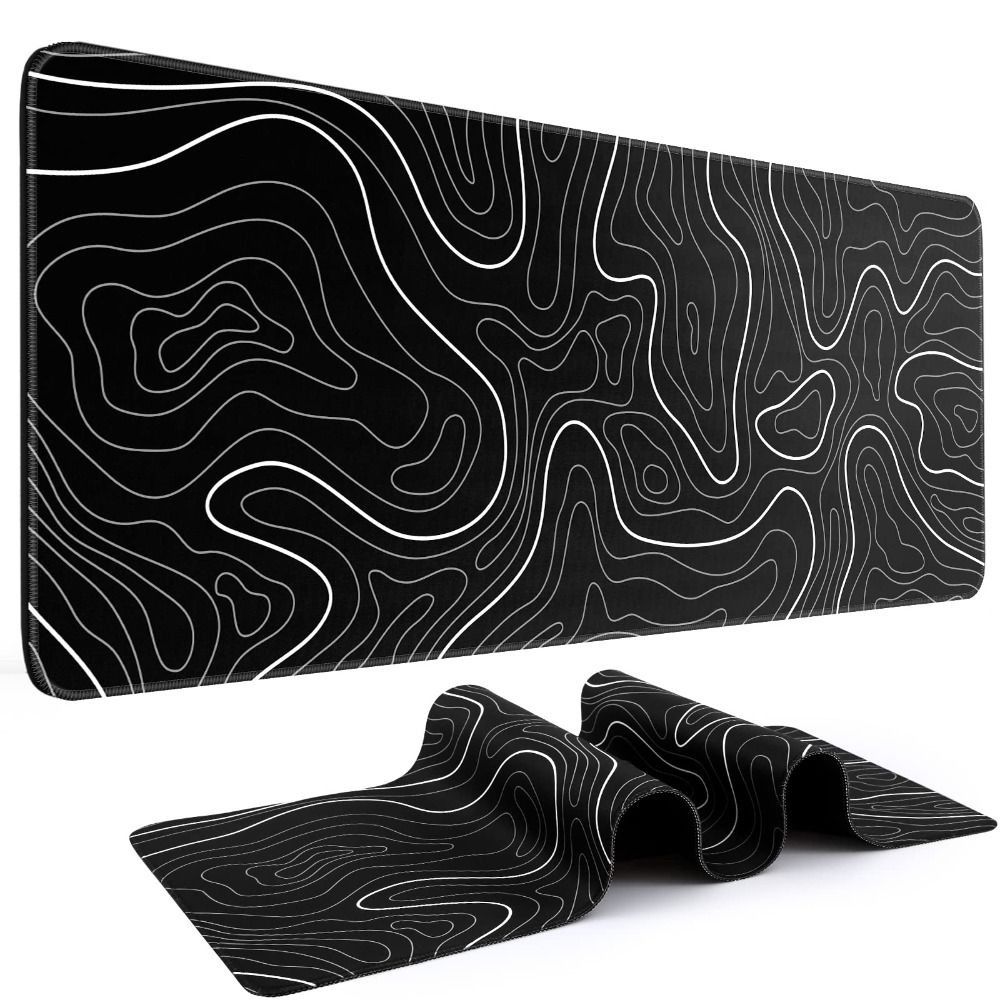 Gaming Keyboard And Mouse Pad - لوحة ماوس كبيرة للألعاب، مقاومة للانزلاق
