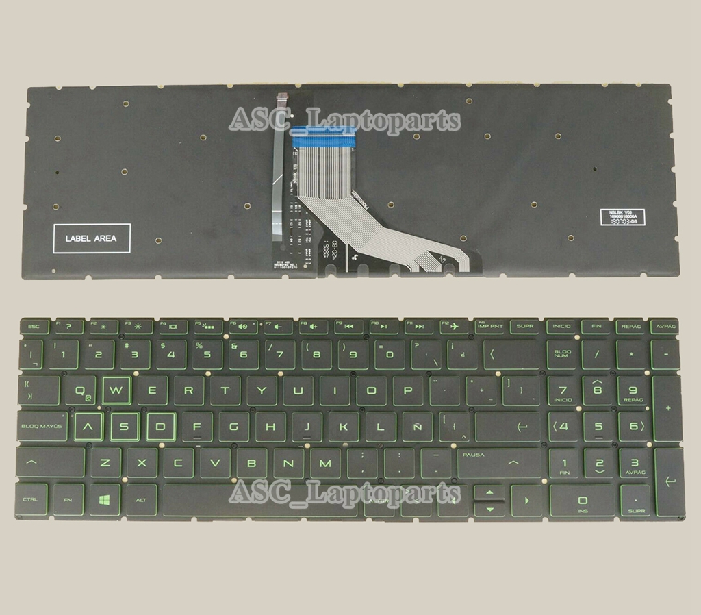 Gaming Keyboard Hp - لوحة مفاتيح جديدة باللغة الاسبانية اللاتينية