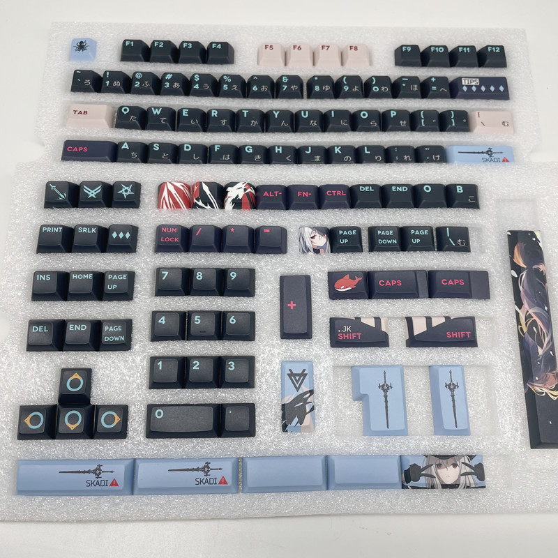 142 مفاتيح/مجموعة PBT Keycap غ - مراجعة Gaming Keyboard Ergonomics وسعره