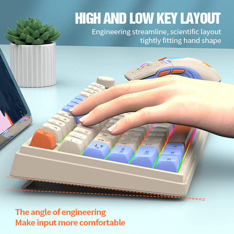 2.4G مجموعة لوحة مفاتيح وماوس  - مراجعة Gaming Keyboard And Mouse Set وسعره