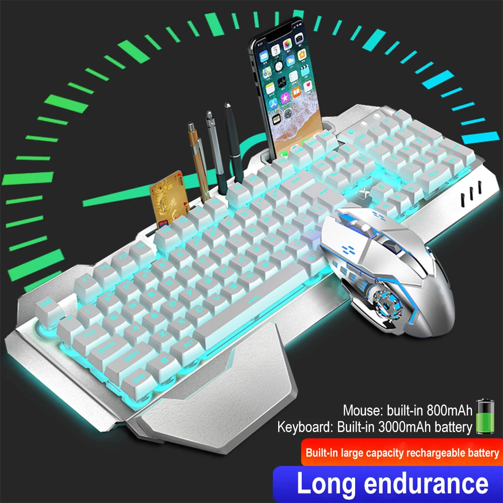 K680 لوحة مفاتيح وماوس لاسلكي  - مراجعة Gaming Keyboard And Mouse Set وسعره