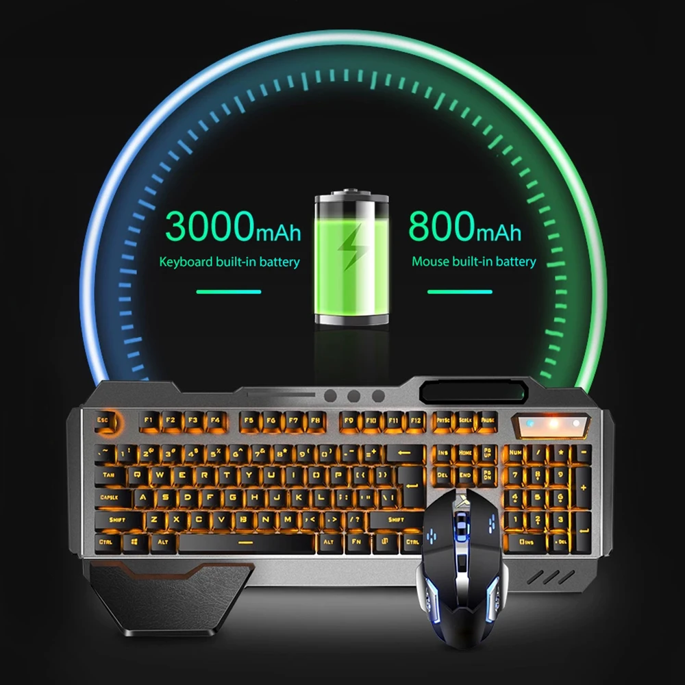K680 لوحة مفاتيح وماوس لاسلكي  - مراجعة Gaming Keyboard And Mouse Set وسعره