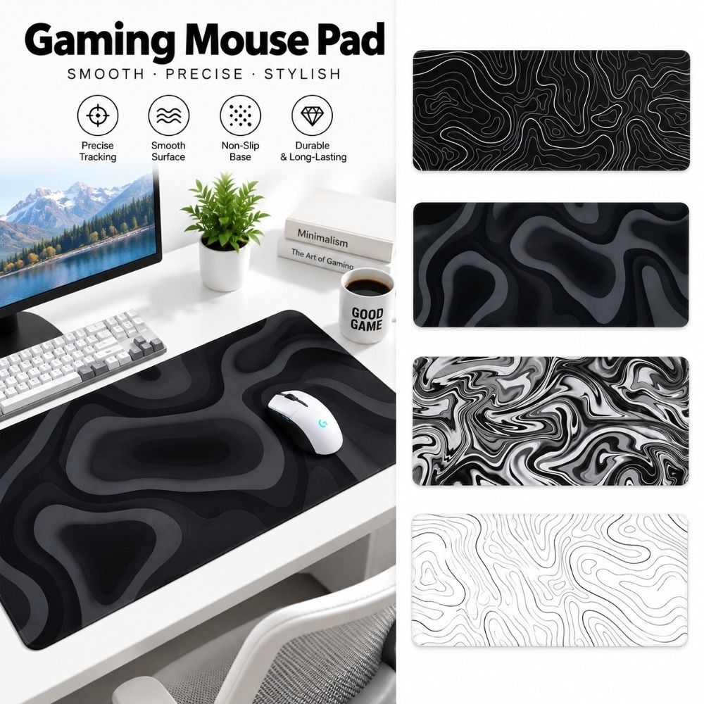 لوحة ماوس كبيرة للألعاب، مقاوم - مراجعة Gaming Keyboard And Mouse Pad وسعره
