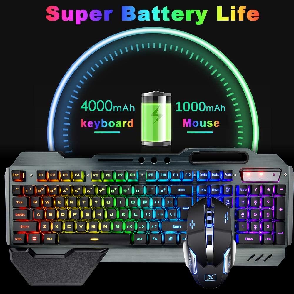 مجموعة لوحة مفاتيح وماوس لاسلك - مراجعة Gaming Keyboard Ergonomics وسعره