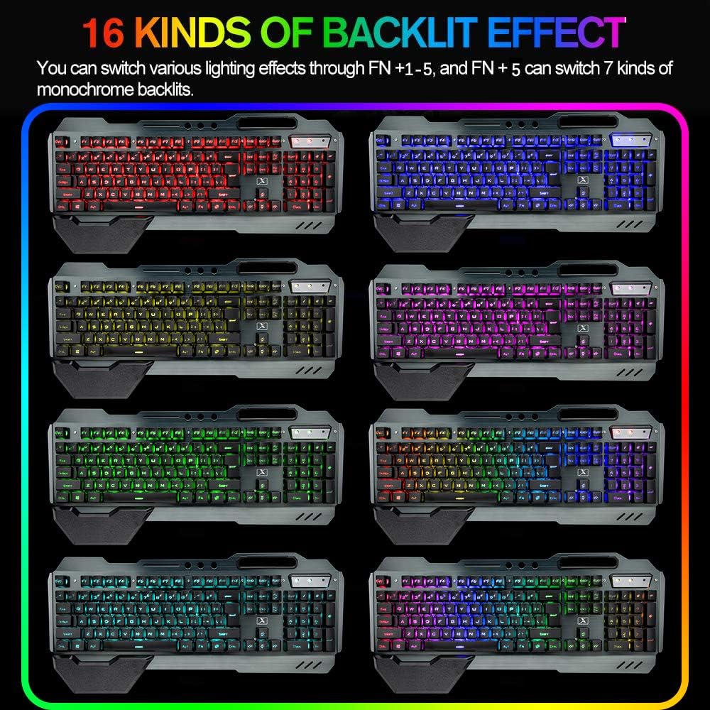 مجموعة لوحة مفاتيح وماوس لاسلك - مراجعة Gaming Keyboard Ergonomics وسعره