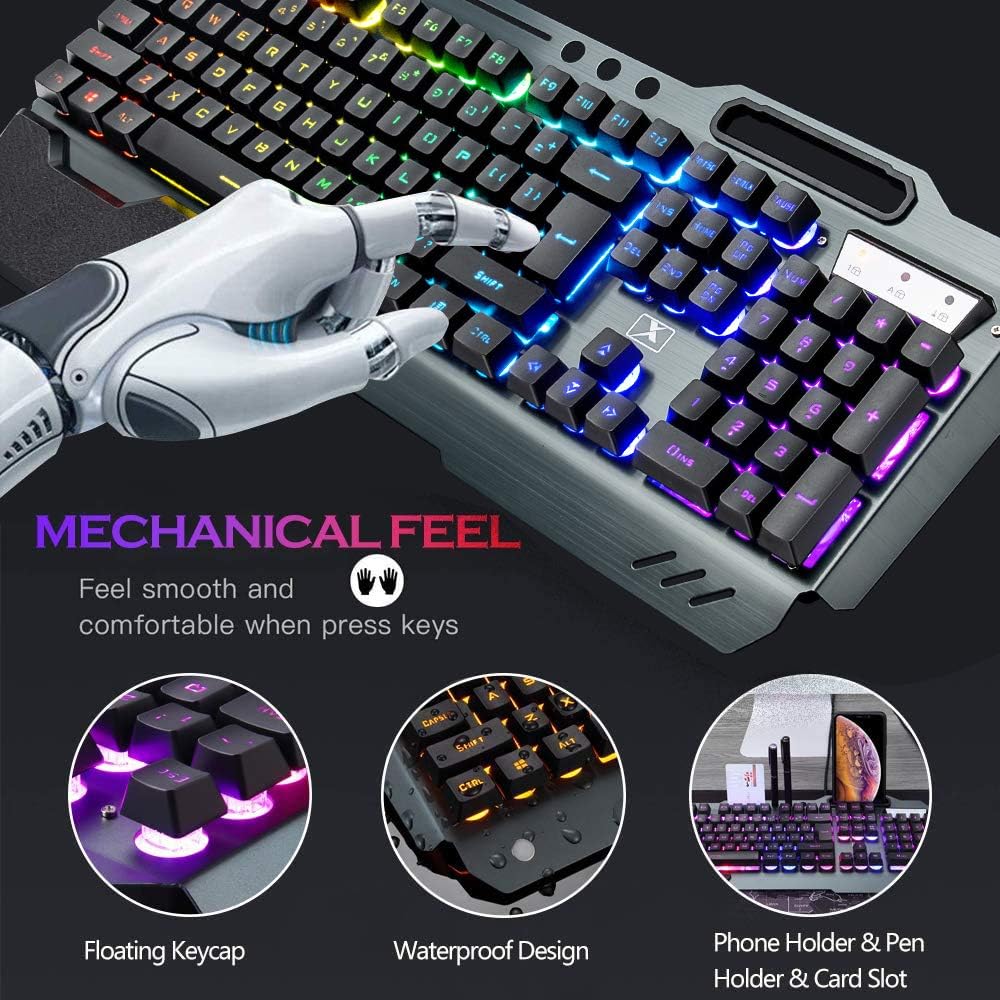 مجموعة لوحة مفاتيح وماوس لاسلك - مراجعة Gaming Keyboard Ergonomics وسعره