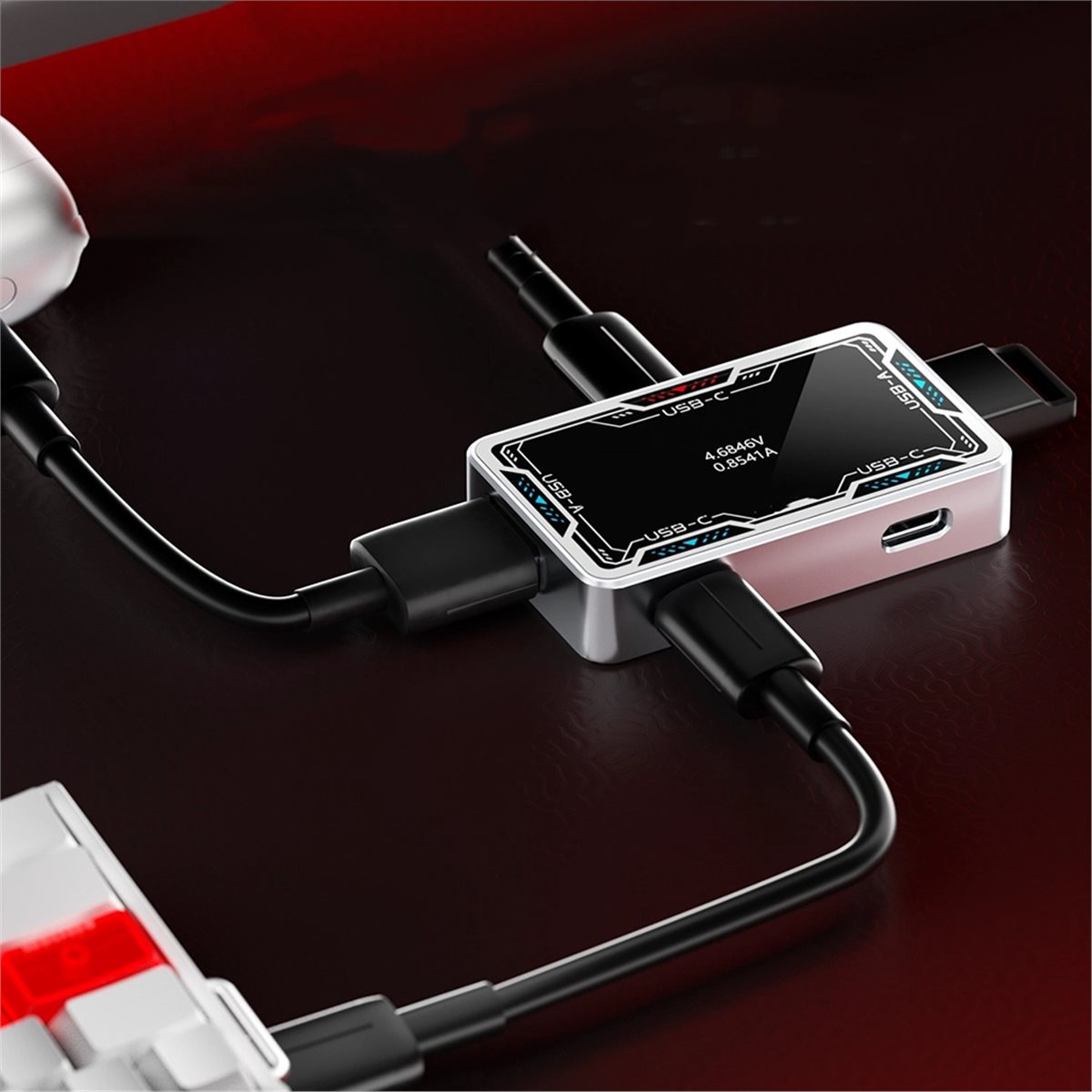 موزع USB للألعاب عالي السرعة 8 - مراجعة Gaming Keyboard Splitter وسعره