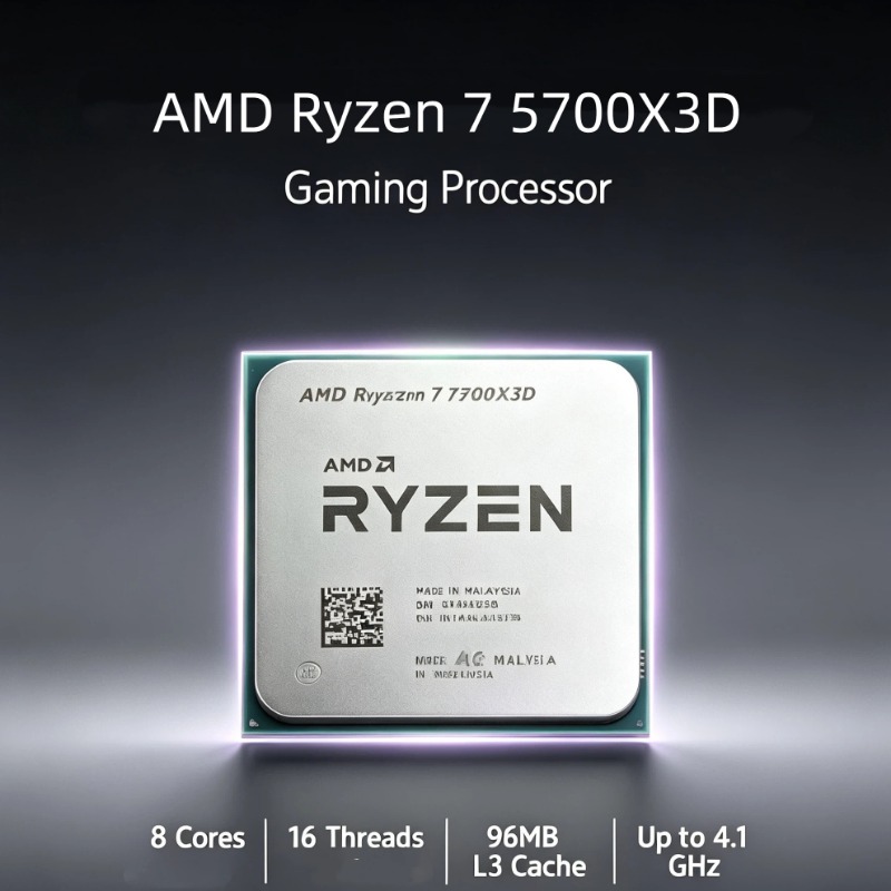 معالج AMD Ryzen 7 5700X3D R7 5 - مراجعة Amd Cpu Ryzen 7 وسعره