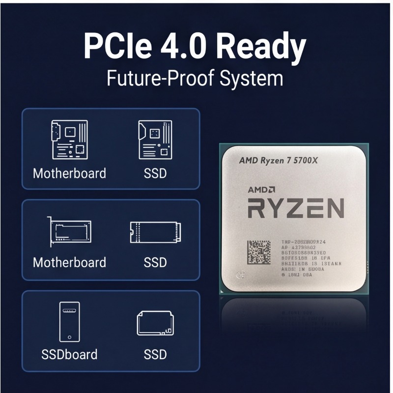 معالج AMD Ryzen 7 5700X للألعا - مراجعة Amd Cpu Ryzen 7 وسعره