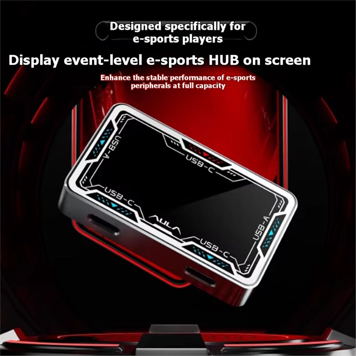 موزع USB للألعاب A85P عالي الس - مراجعة Gaming Keyboard Splitter وسعره