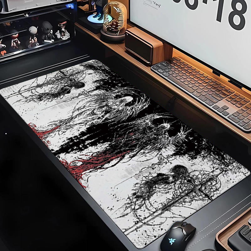 لوحة ماوس مطاطية كبيرة الحجم م - مراجعة Gaming Keyboard And Mouse Pad وسعره