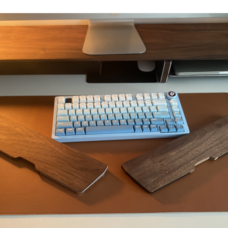 مسند راحة اليد من خشب الجوز ال - مراجعة Gaming Keyboard Ergonomics وسعره