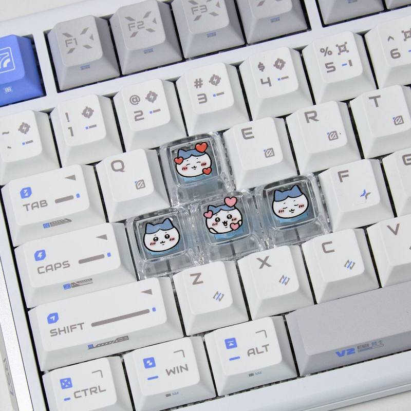 أغطية مفاتيح شفافة مصنوعة يدوي - مراجعة Gaming Keyboard Esports وسعره