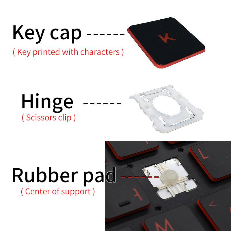 استبدال Keycap مفتاح غطاء المط - مراجعة Gaming Keyboard Hp وسعره