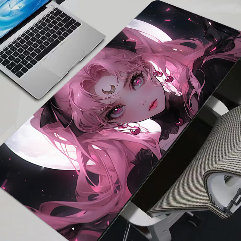 منصات الماوس S-حار القمر أنيمي - مراجعة Gaming Keyboard En Mouse وسعره