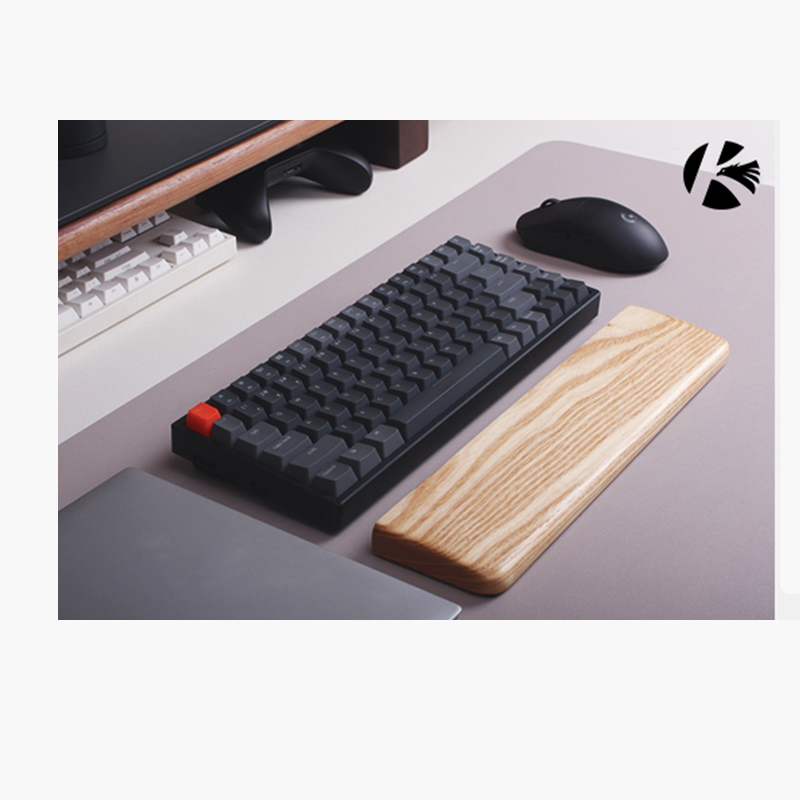 مسند راحة اليد الخشبي الصلب من - مراجعة Gaming Keyboard Ergonomics وسعره